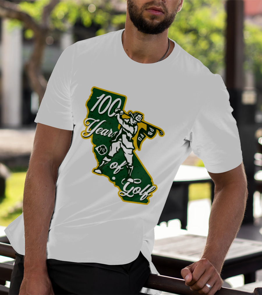 100 Years Of Golf PB FD California Golfer T-Shirt