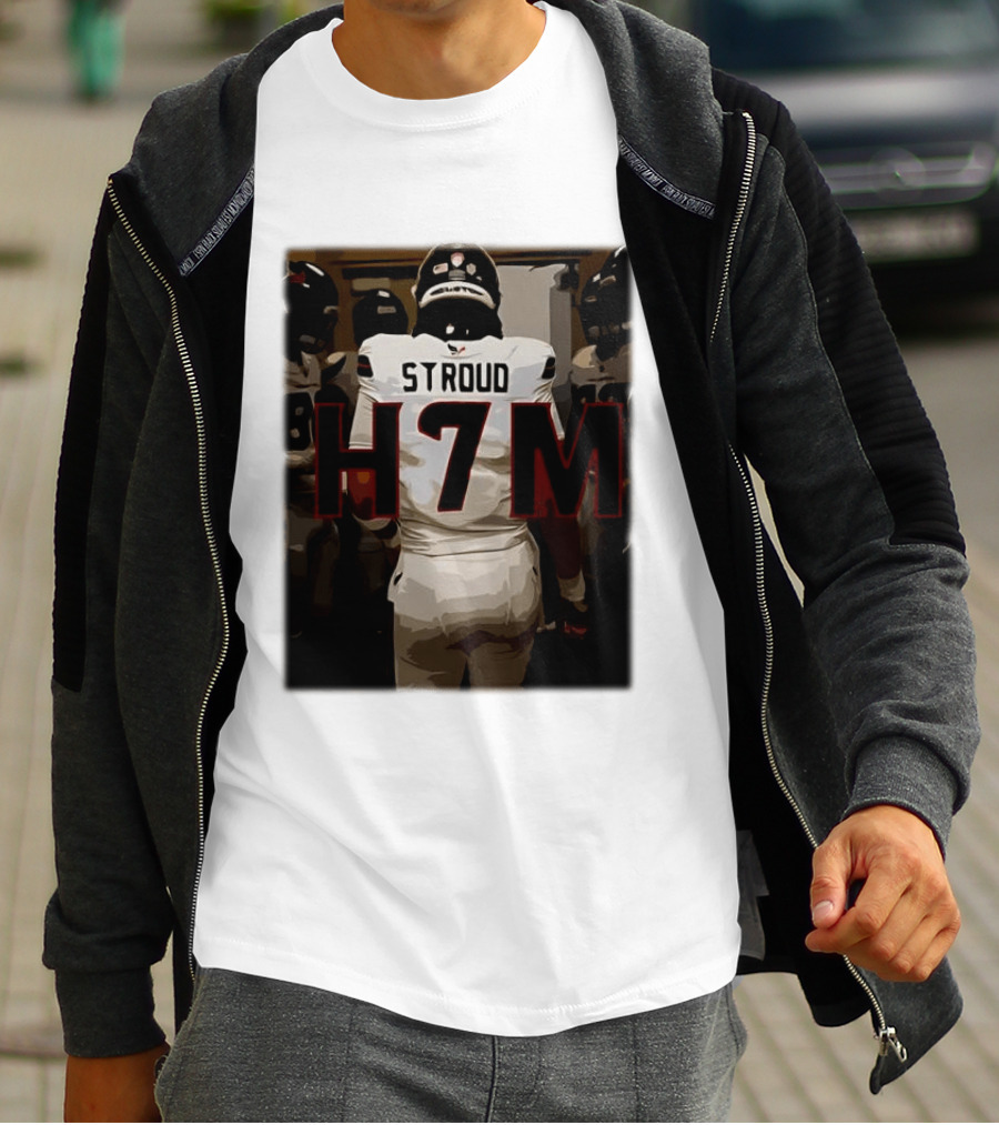 C.J. Stroud H7M Houston Texans Football Player T-Shirt