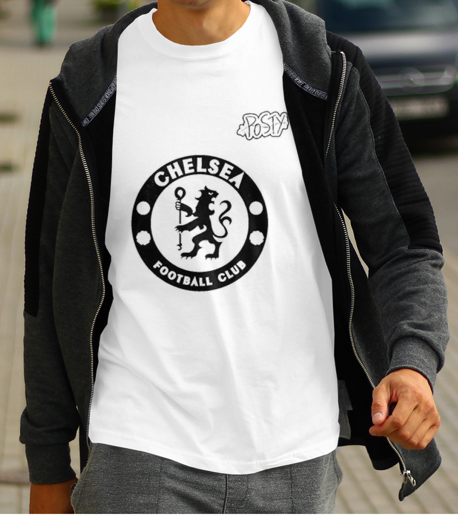 Chelsea Football Club Post Malone The Big Ass World Tour Collaboration T-Shirt