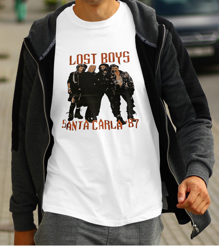 Lost Boys Santa Carla 1987 Vintage Movie T-Shirt