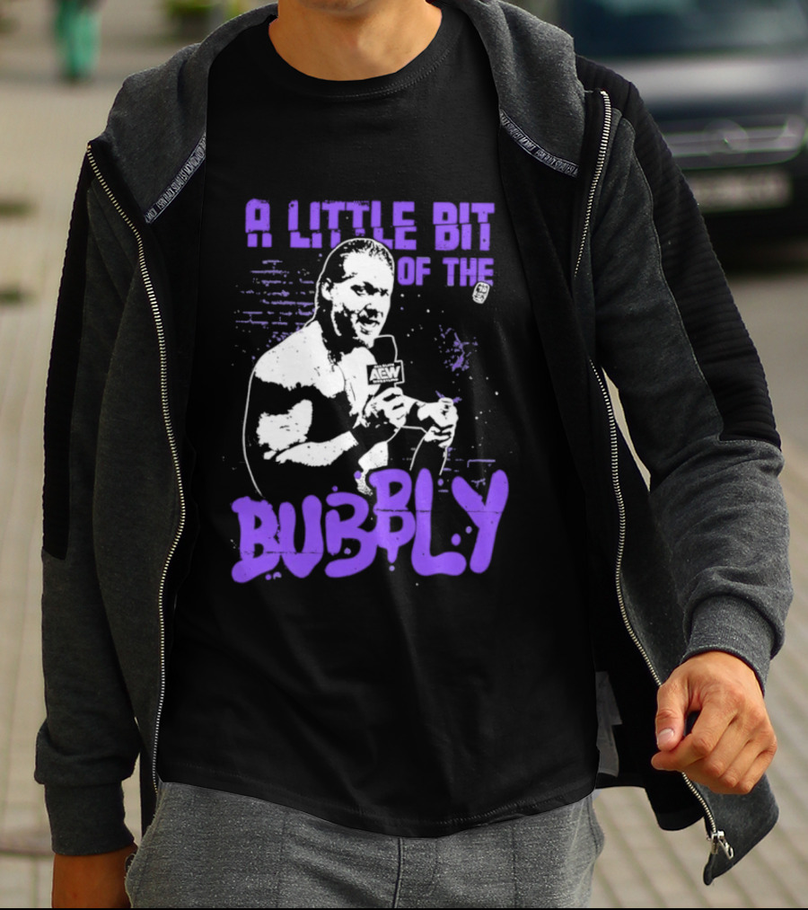 AEW Chris Jericho A Little Bit Of The Bubbly T-Shirt