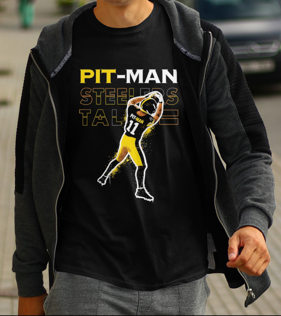 PIT MAN Steelers Talk T-Shirt