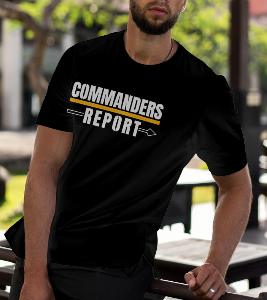 Washington Commanders Commanders Report T-Shirt