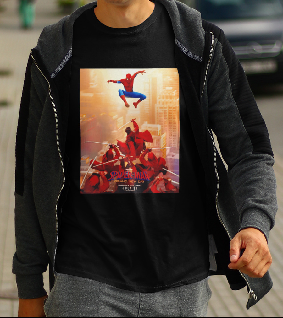 Spider Man Brand New Day Peter Vs The Hand Movie July 31 T-Shirt