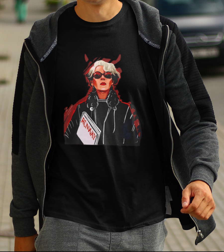 Miranda Priestly Runway Devil Wears Prada Iconic Fashion T-Shirt