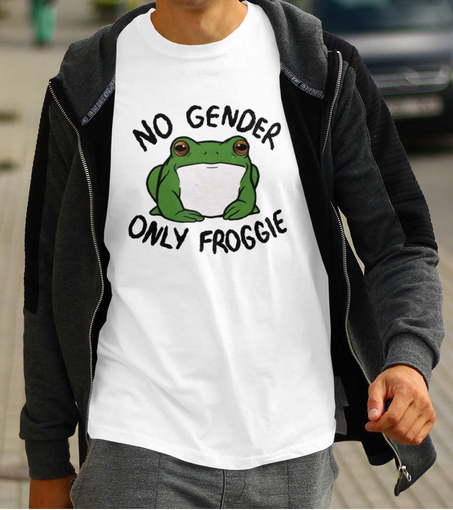No Gender Only Froggie Identity Freedom Frog T-Shirt