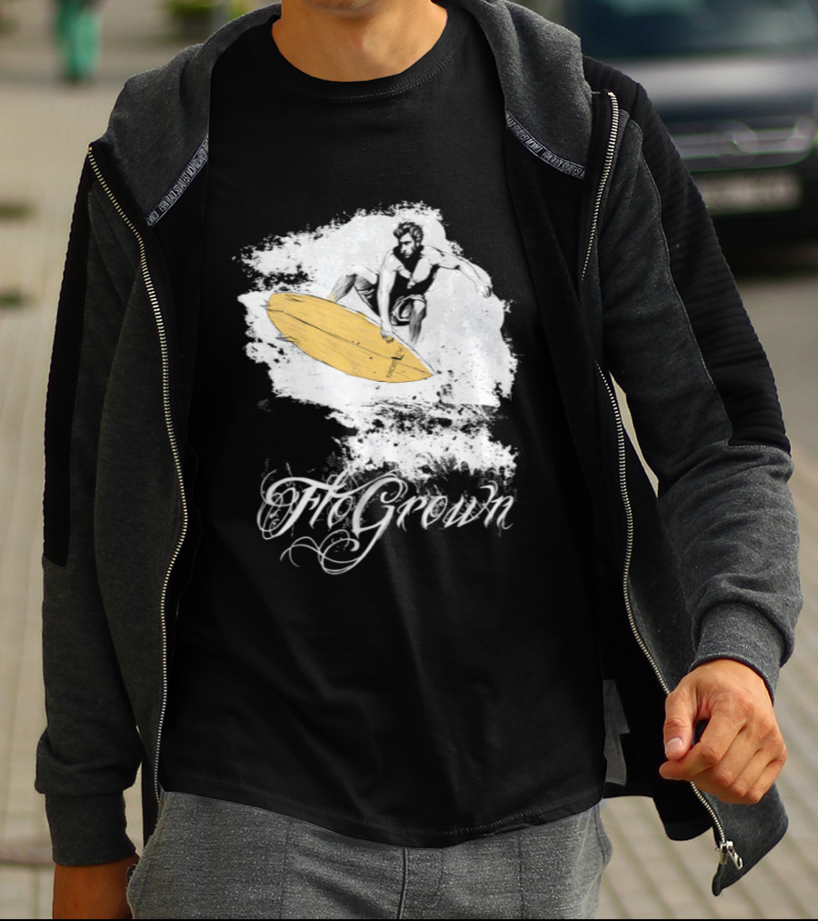 15 Year Anniversary Try My Wood Surfing My Growth T-Shirt