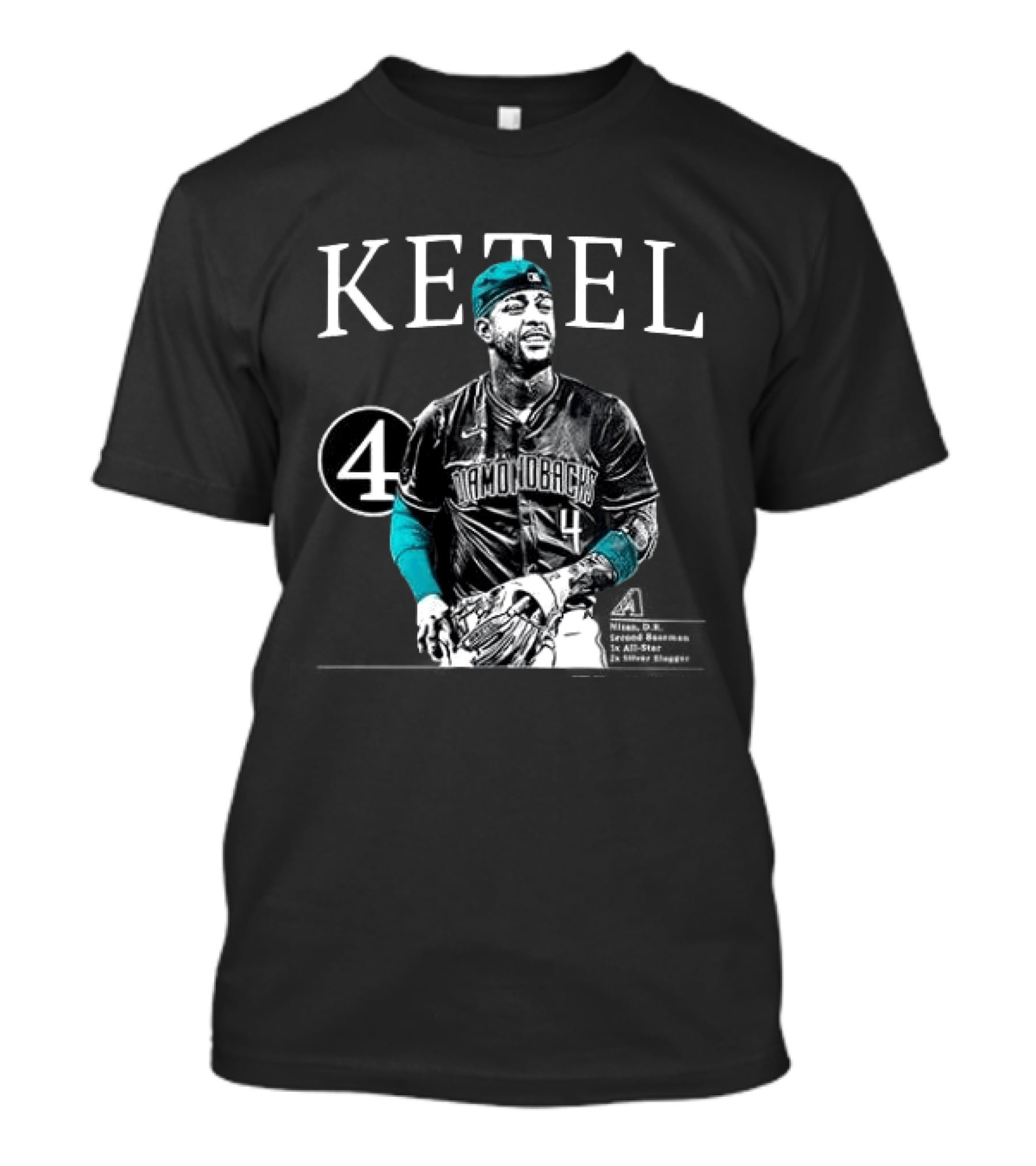Arizona Diamondbacks Ketel Marte 4 T-Shirt