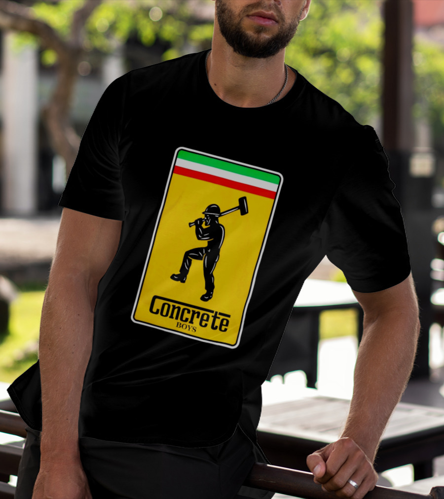 Concrete Boys Lil Yachty Scuderia Bold Graphic Worker T-Shirt