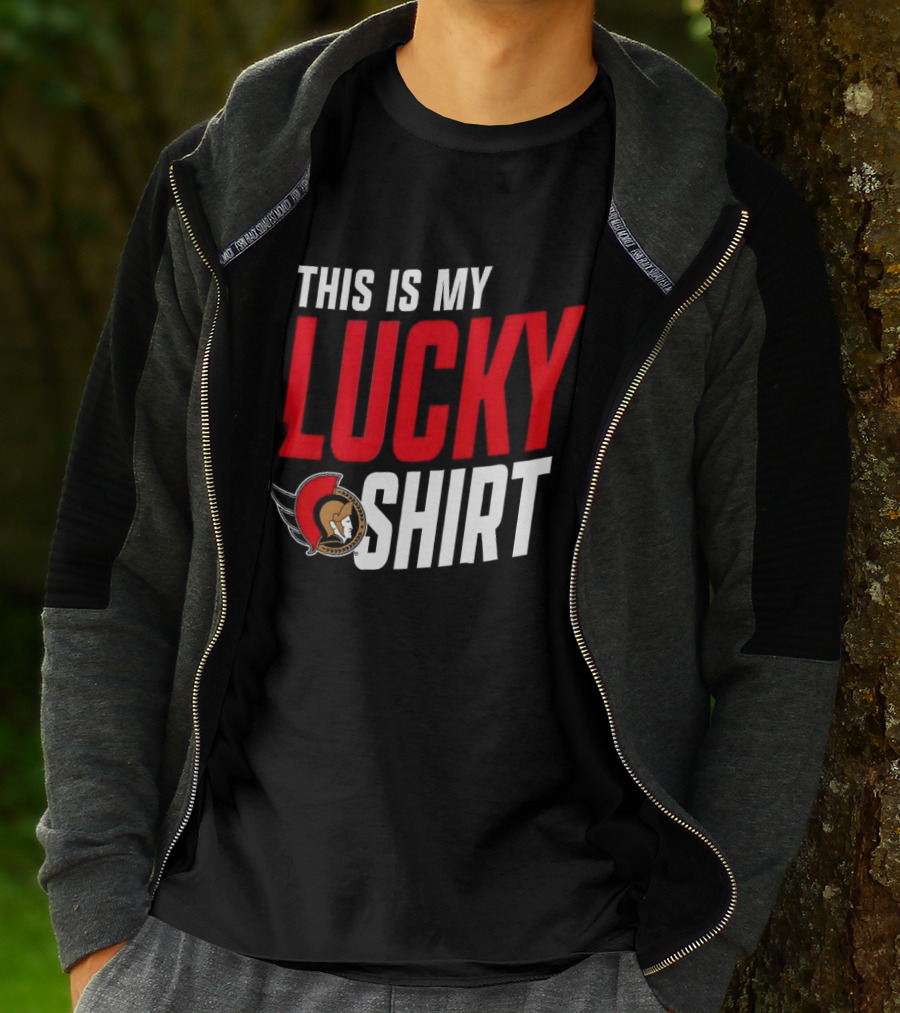 Ottawa Senators NHL This Is My Lucky T-Shirt