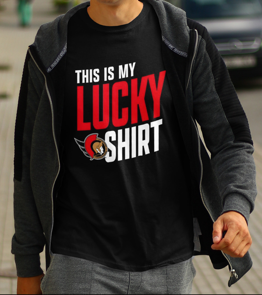 Ottawa Senators NHL This Is My Lucky T-Shirt
