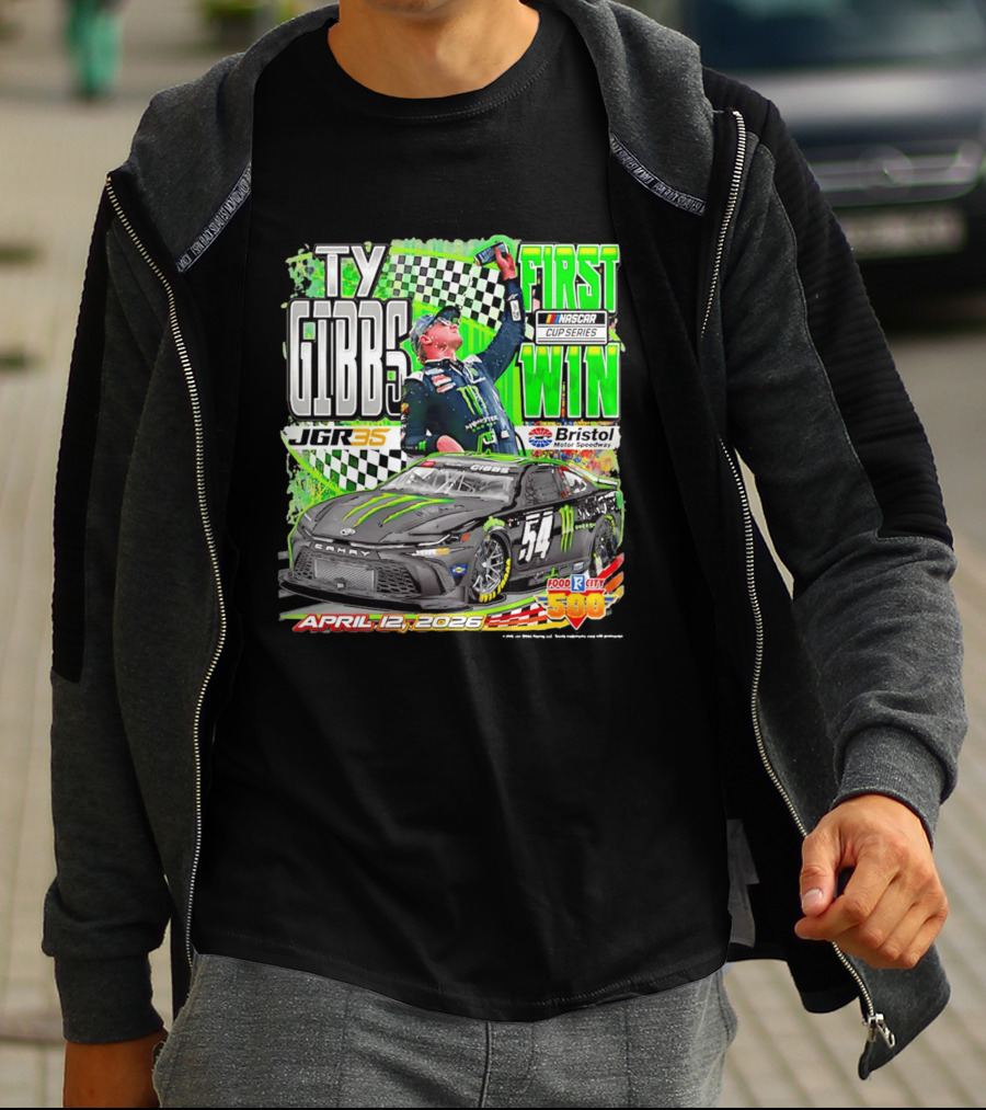 Ty Gibbs First NASCAR Cup Series Win April 12 2026 Bristol Motor Speedway T-Shirt