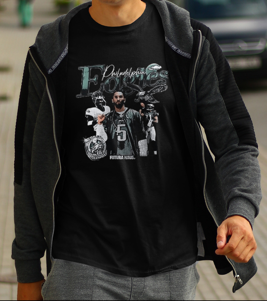 Philadelphia Eagles Super Bowl Champions Kobe Bryant Eltura Haus T-Shirt