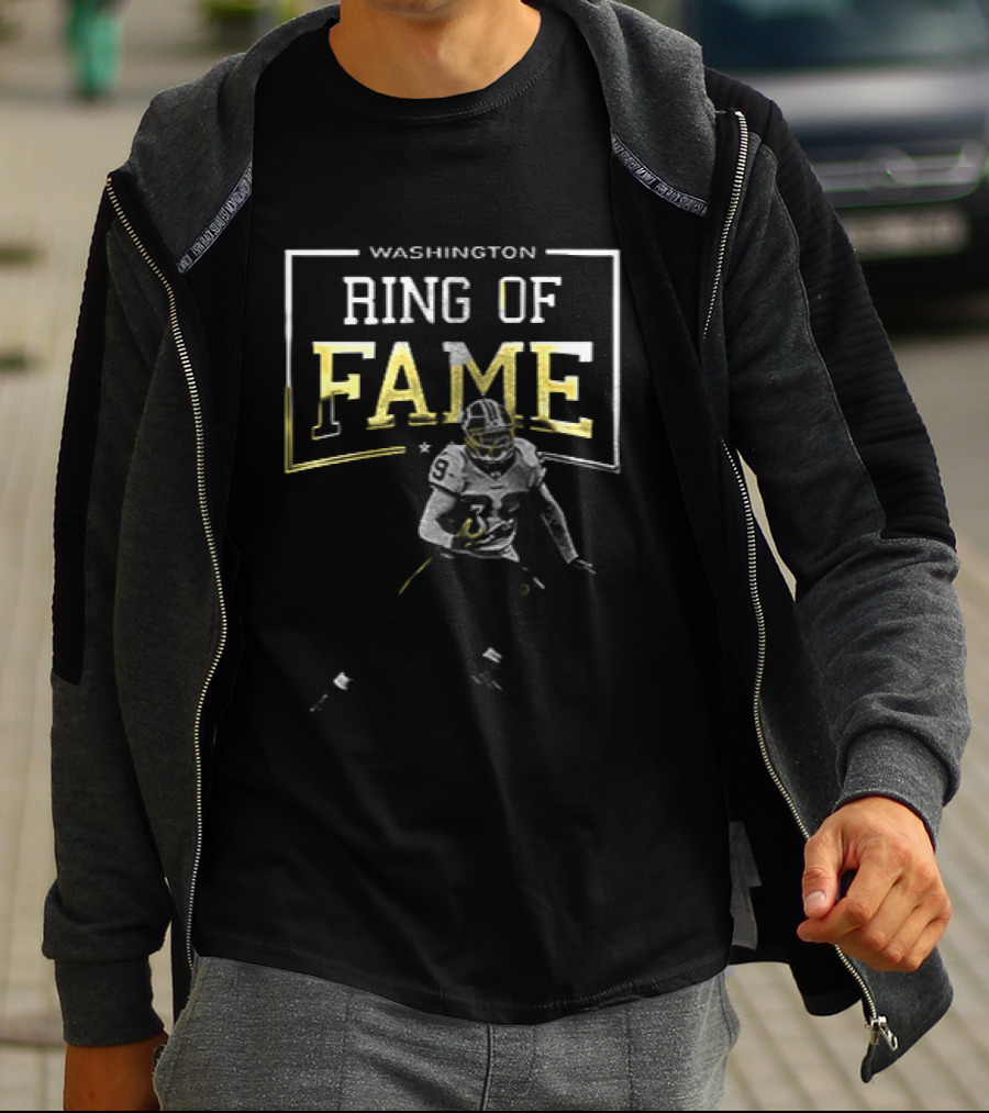 Washington Commanders Ring Of Fame Football Pose T-Shirt