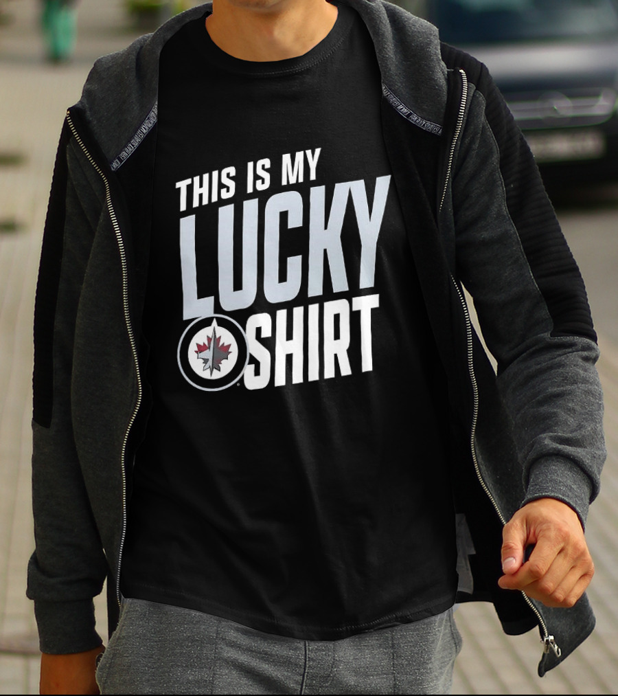Winnipeg Jets NHL This Is My Lucky T-Shirt