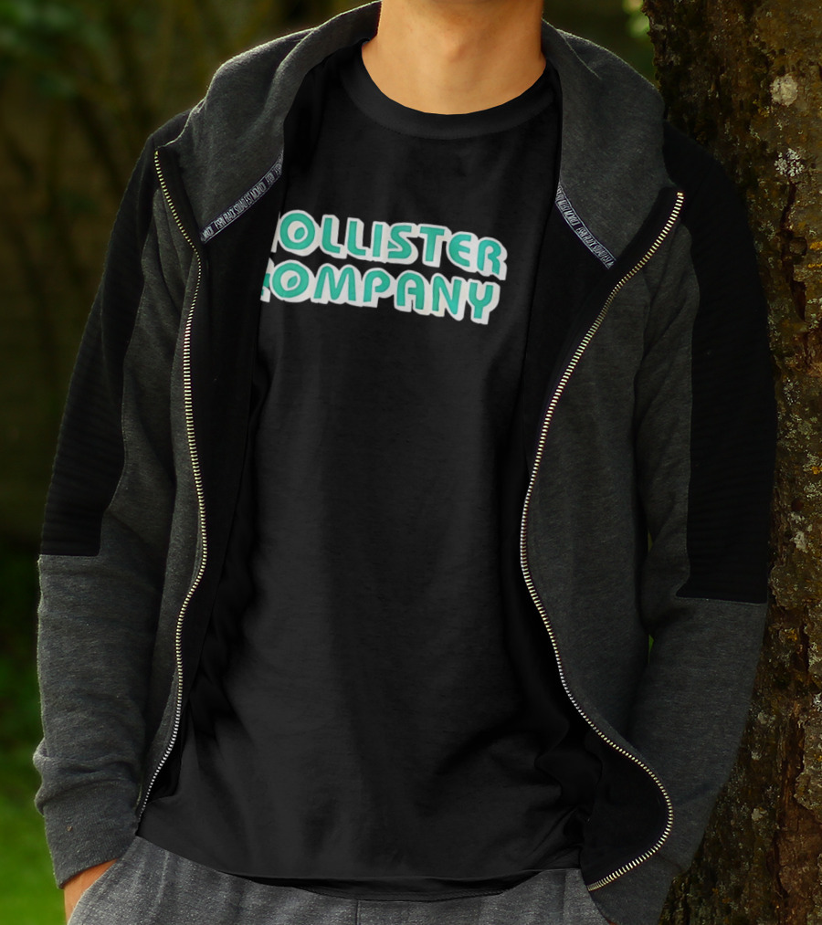 Hollister Company Cotton Casual Wear T-Shirt