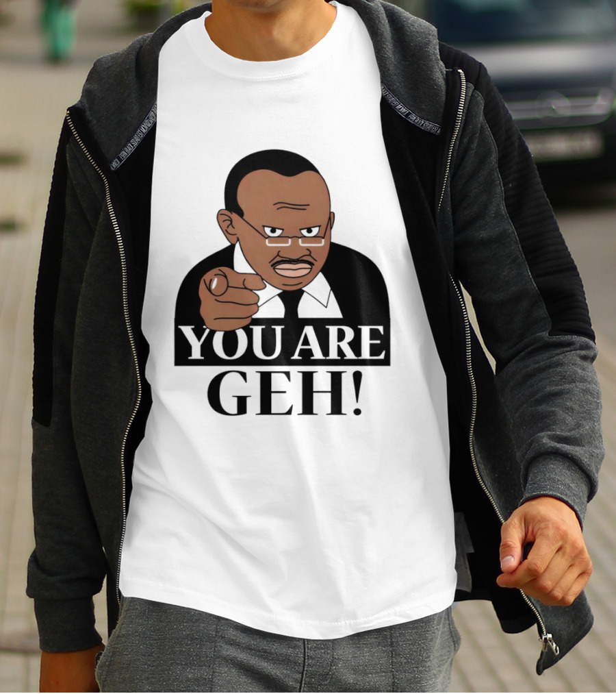 You Are Geh Meme Pointing Man T-Shirt