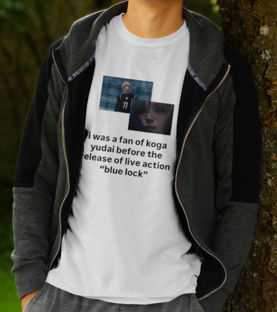 Koga Yudai Before Blue Lock Live Action Release Fan T-Shirt