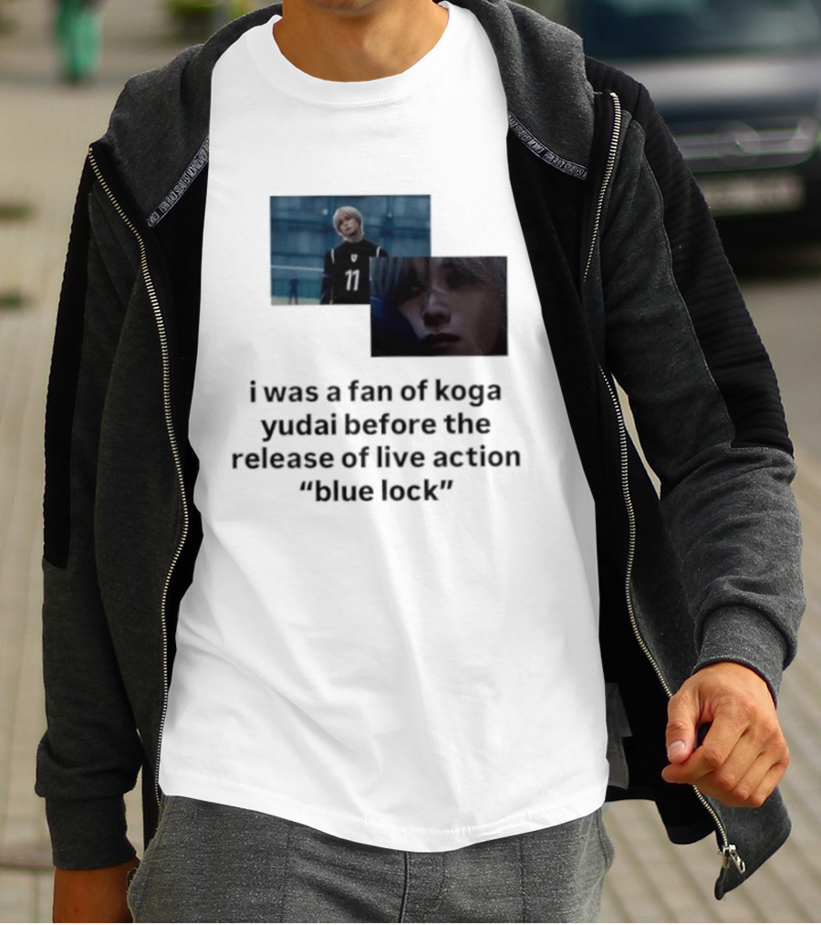 Koga Yudai Before Blue Lock Live Action Release Fan T-Shirt
