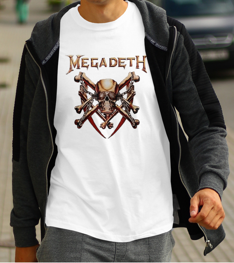 Megadeth Skull And Crossbones The End Is Near T-Shirt