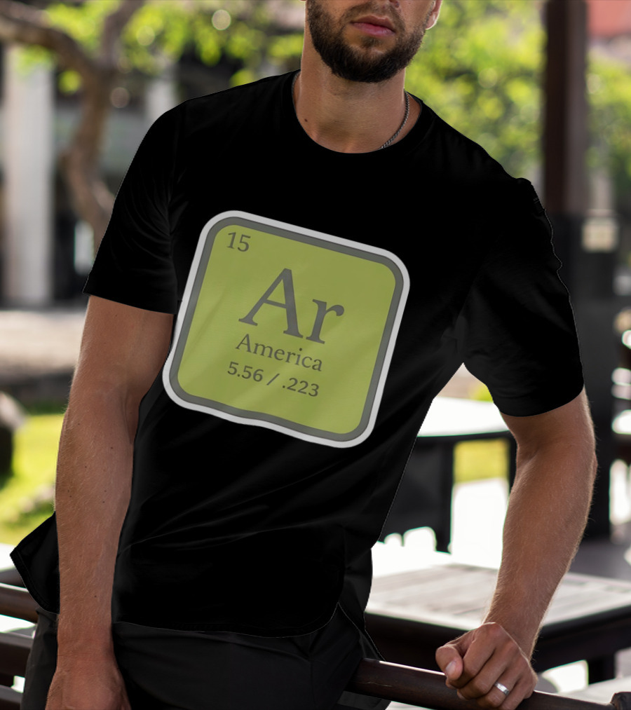 15 Ar America 5.56 .223 Ammo Element T-Shirt