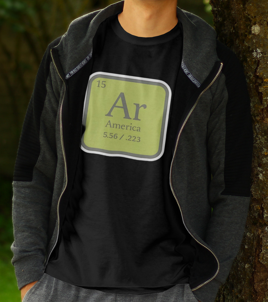 15 Ar America 5.56 .223 Ammo Element T-Shirt