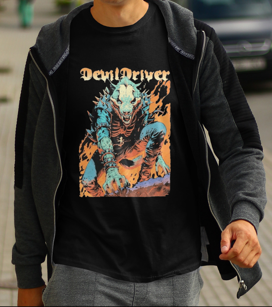 DevilDriver Fire Hyena Strike And Kill T-Shirt