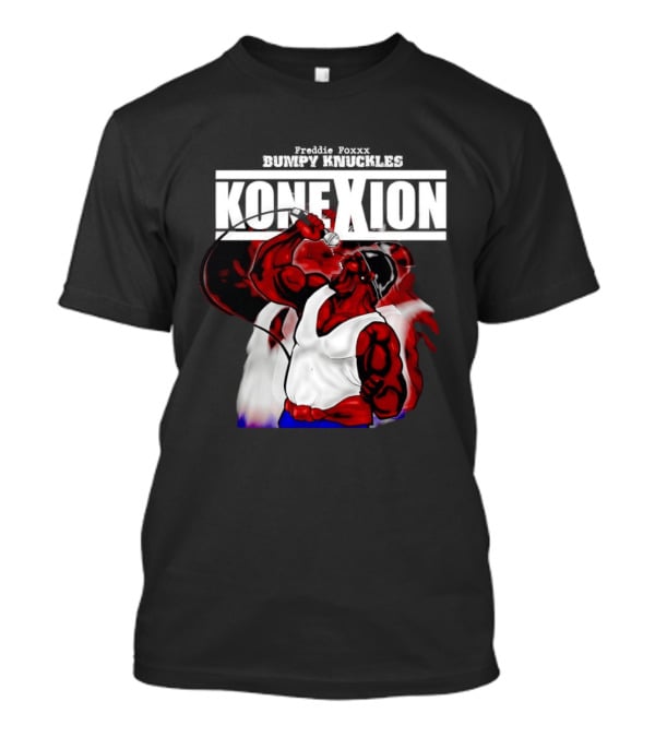 Freddie Foxxx Bumpy Knuckles Hip Hop Konexion Microphone Power T-Shirt