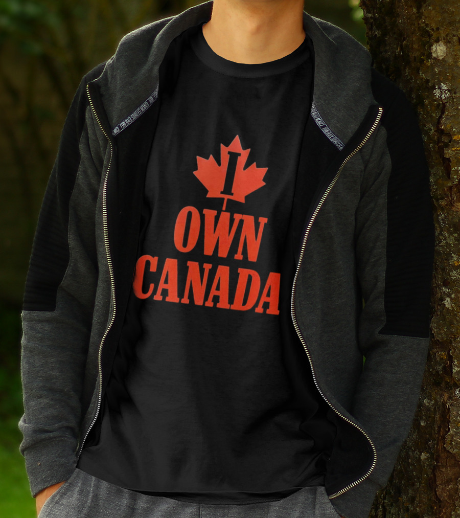 I Own Canada Maple Leaf T-Shirt