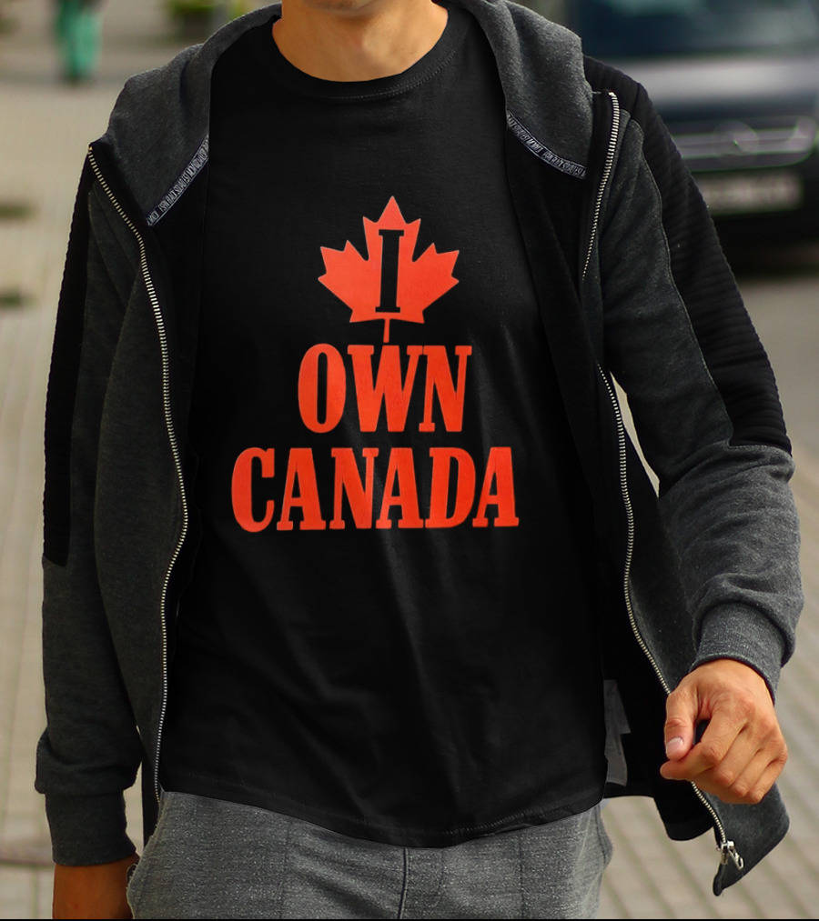 I Own Canada Maple Leaf T-Shirt