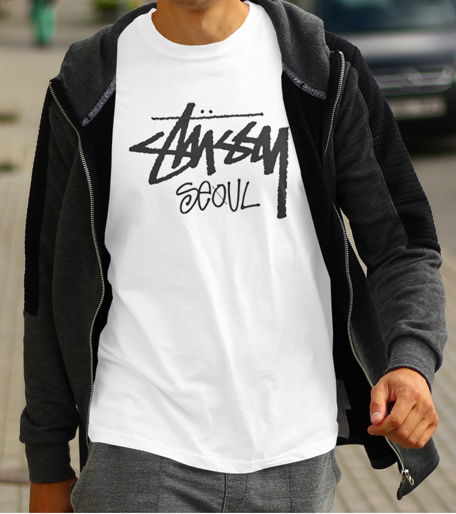 Stussy Seoul Streetwear Fashion T-Shirt