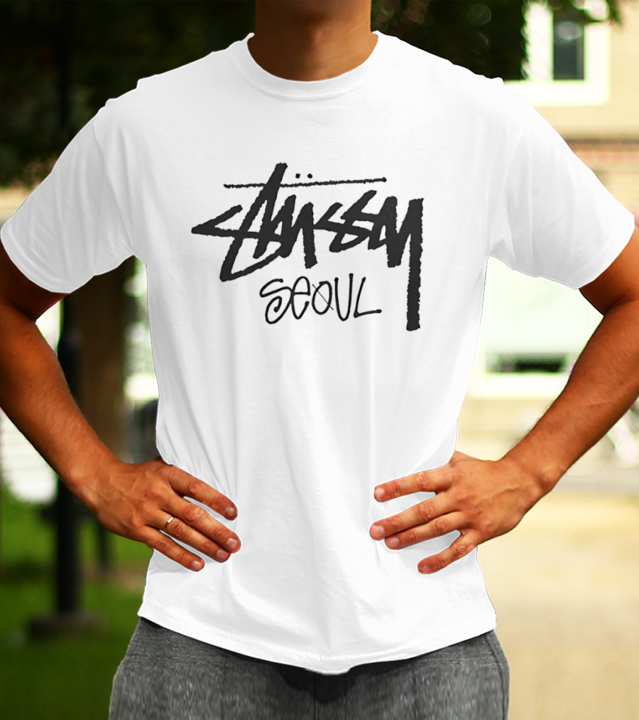Stussy Seoul Streetwear Fashion T-Shirt