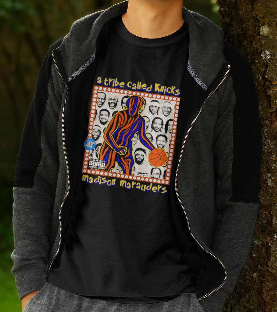 A Tribe Called Knicks Madison Marauders Basketball Art With Iconic NYC Sports Influence T-Shirt