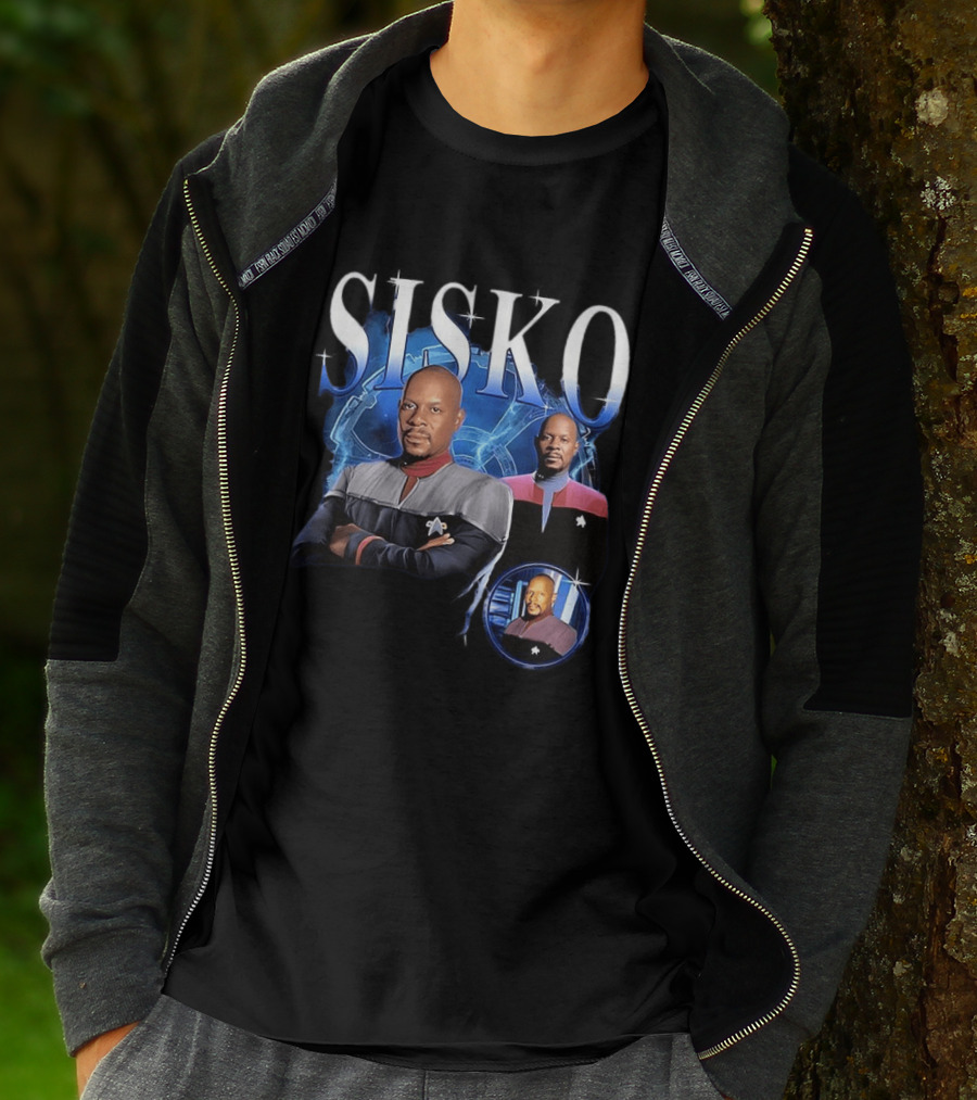 Sisko Avery Brooks Starfleet Captain Sci Fi T-Shirt