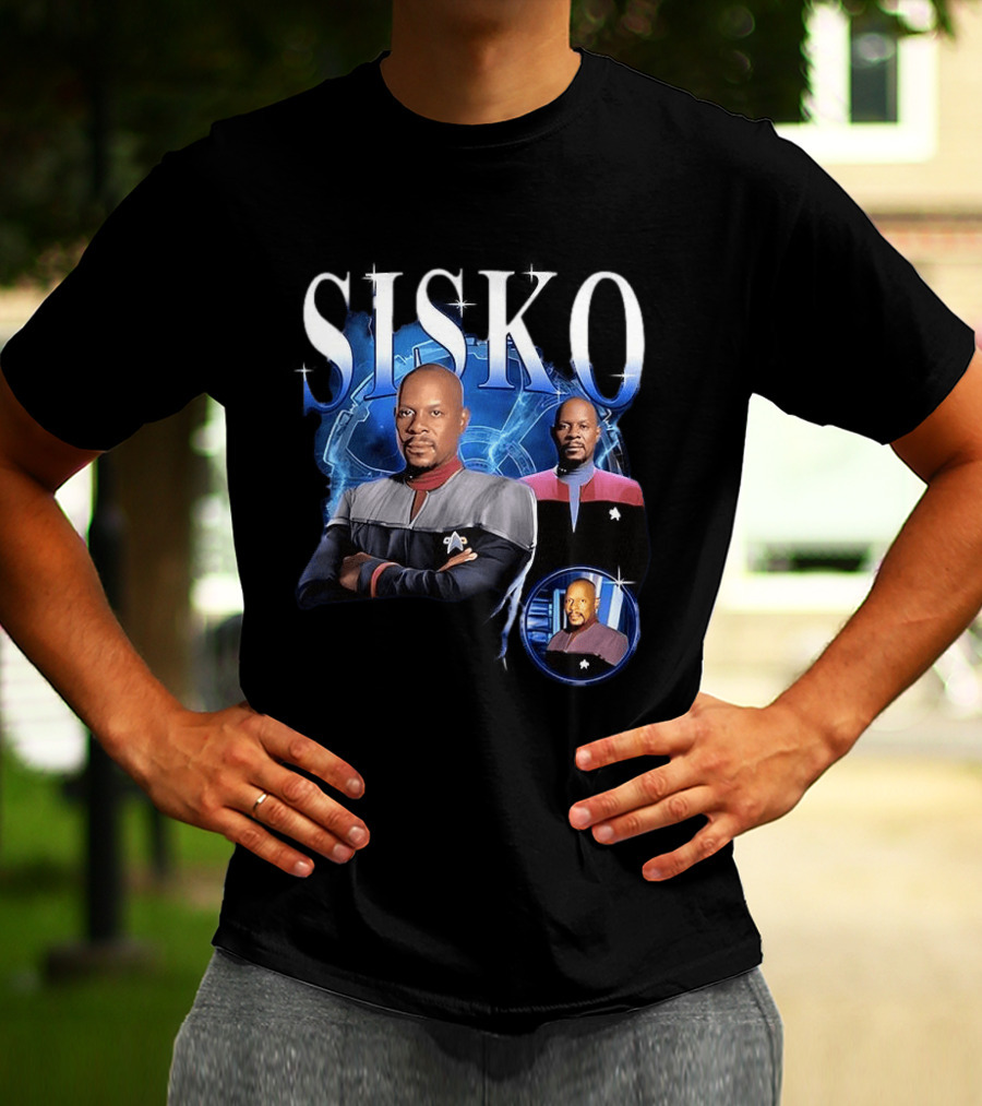 Sisko Avery Brooks Starfleet Captain Sci Fi T-Shirt