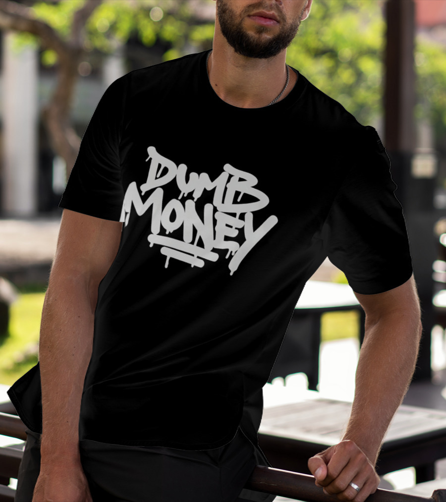 Dumb Money Graffiti Drip T-Shirt