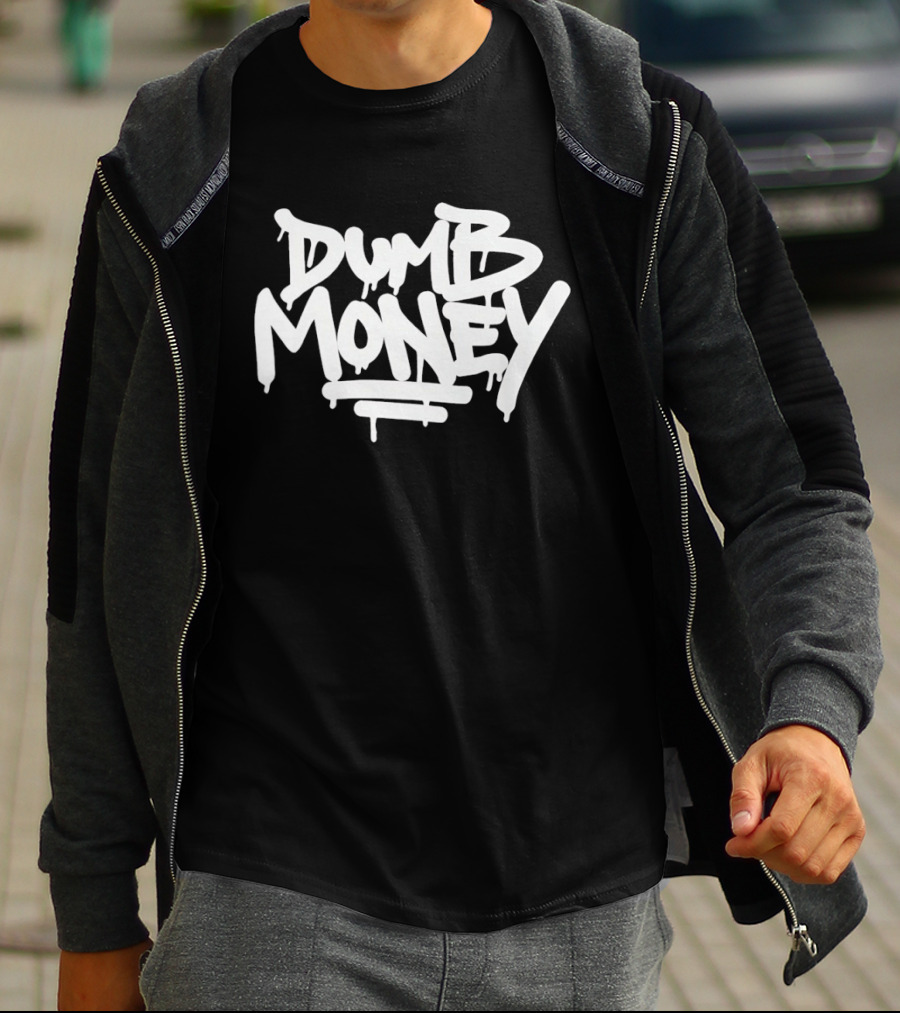 Dumb Money Graffiti Drip T-Shirt