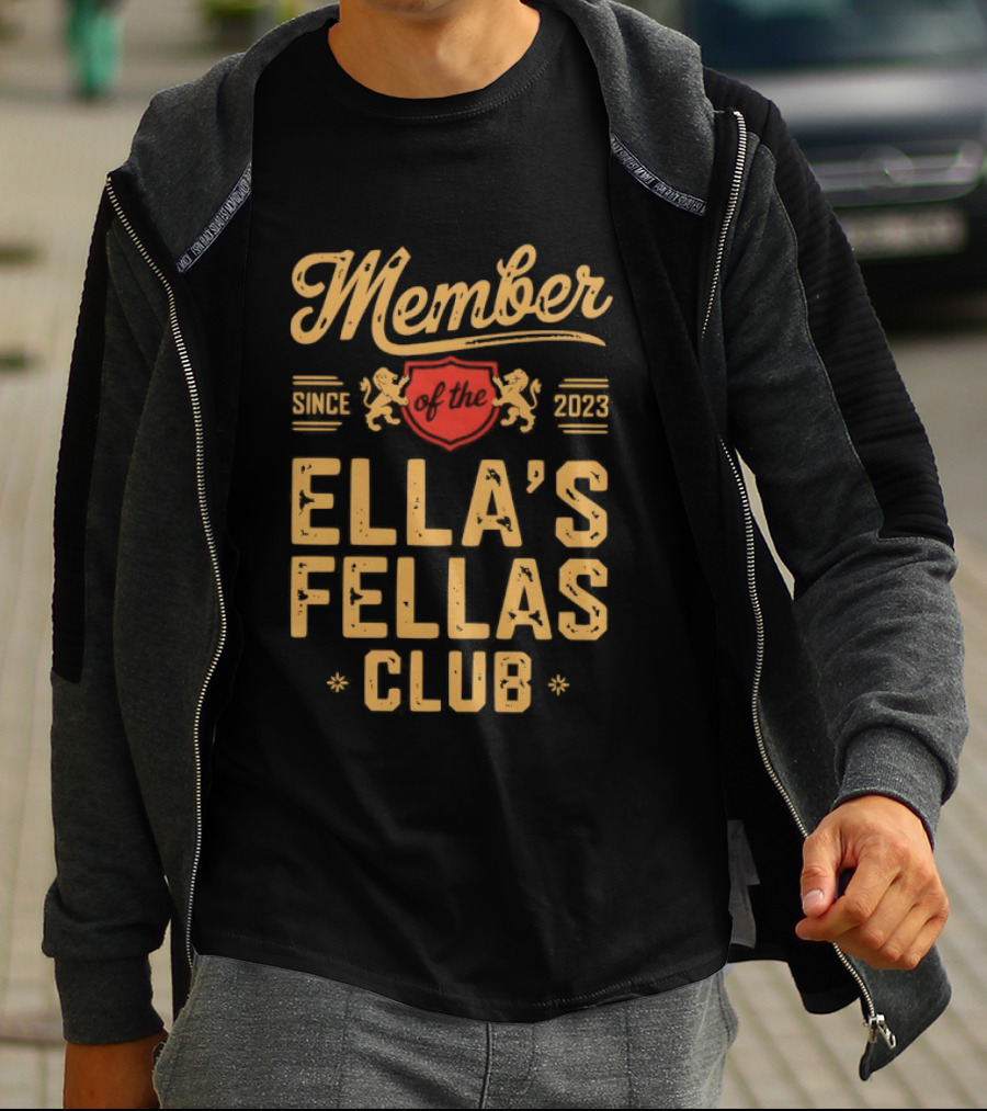 Member Ella's Fellas Club Red Crest Lions T-Shirt