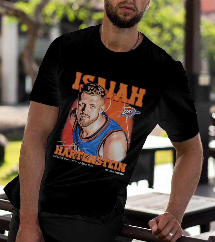 Isaiah Hartenstein Oklahoma City Thunder NBA OKC Basketball T-Shirt