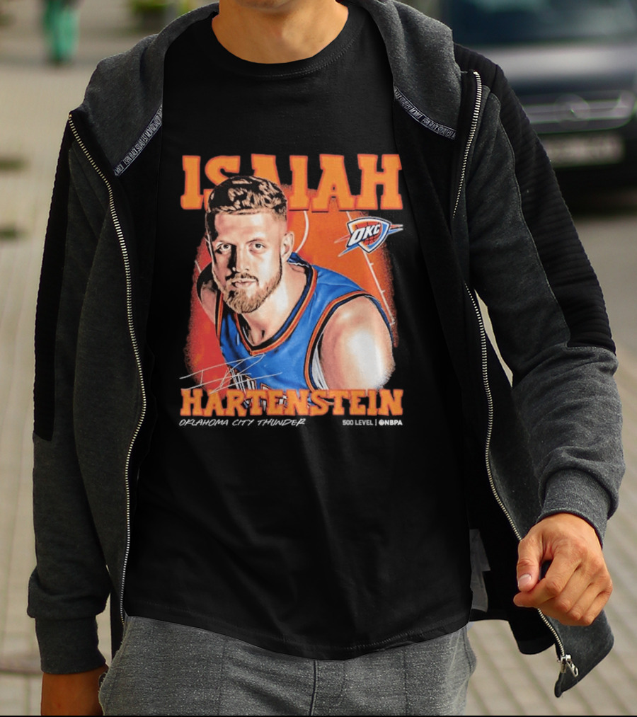 Isaiah Hartenstein Oklahoma City Thunder NBA OKC Basketball T-Shirt