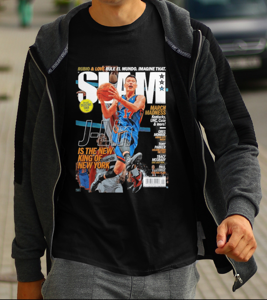SLAM J Lin Is The New King Of New York Special Collectible Cover T-Shirt