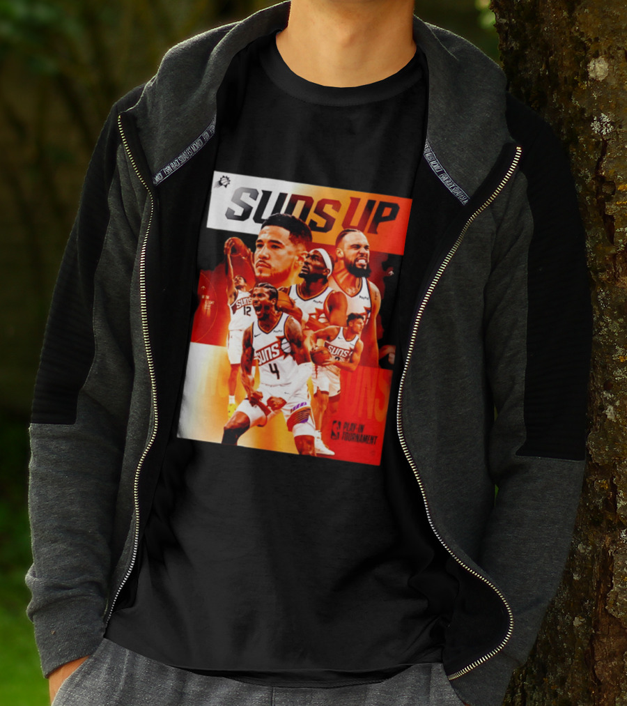 Suns Up Phoenix Suns NBA Play In Tournament 2026 Players On The Court T-Shirt
