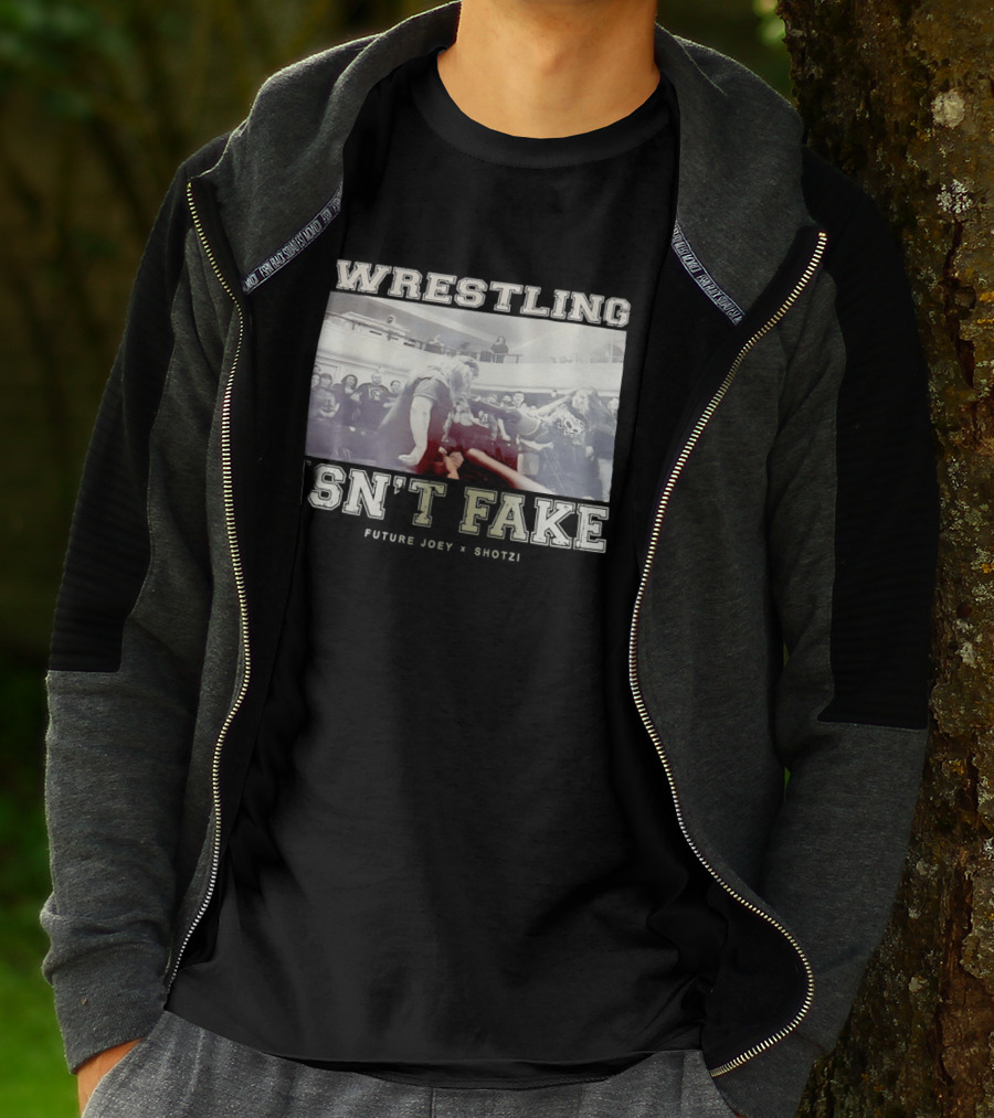 Wrestling Isn't Fake Future Joey Shotzi T-Shirt
