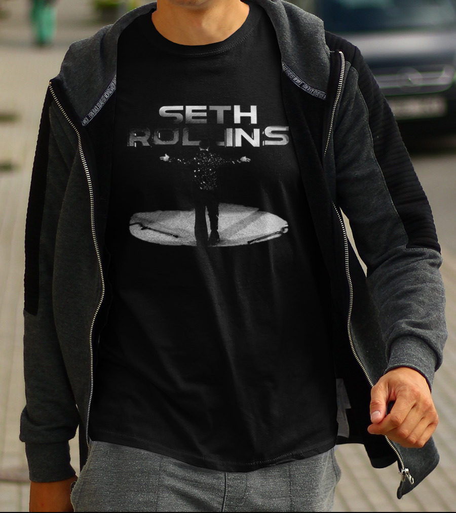 Tyrese Haliburton Seth Rollins WWE Pose T-Shirt