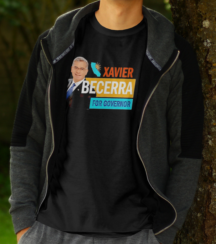 Xavier Becerra For California Governor 2026 Campaign T-Shirt