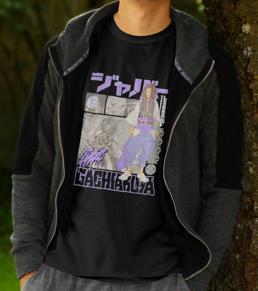 Gachiakuta Jabber Manga Character Panels And Styling T-Shirt