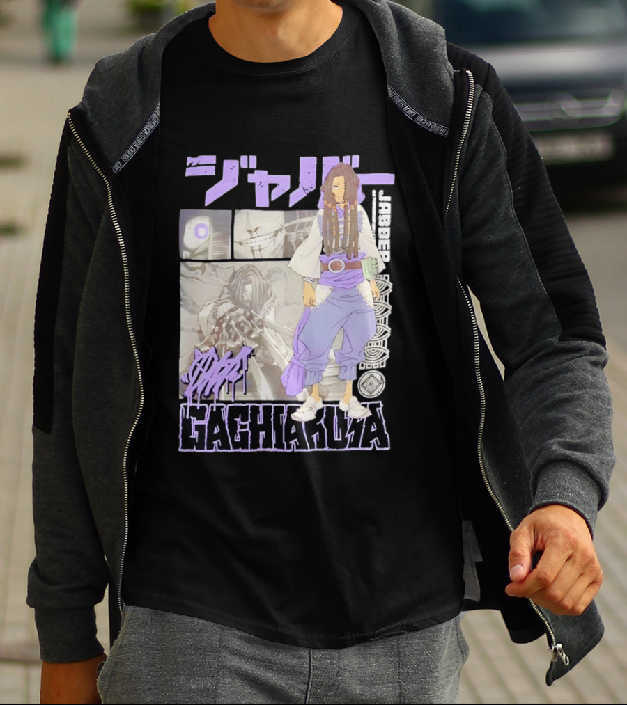 Gachiakuta Jabber Manga Character Panels And Styling T-Shirt