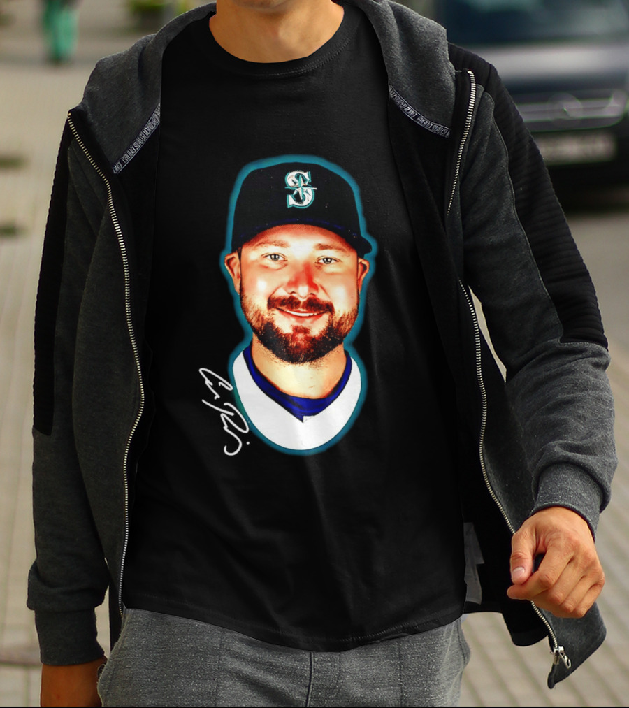 Seattle Mariners Cal Raleigh Outerstuff Headliner MLB Fan Gear T-Shirt