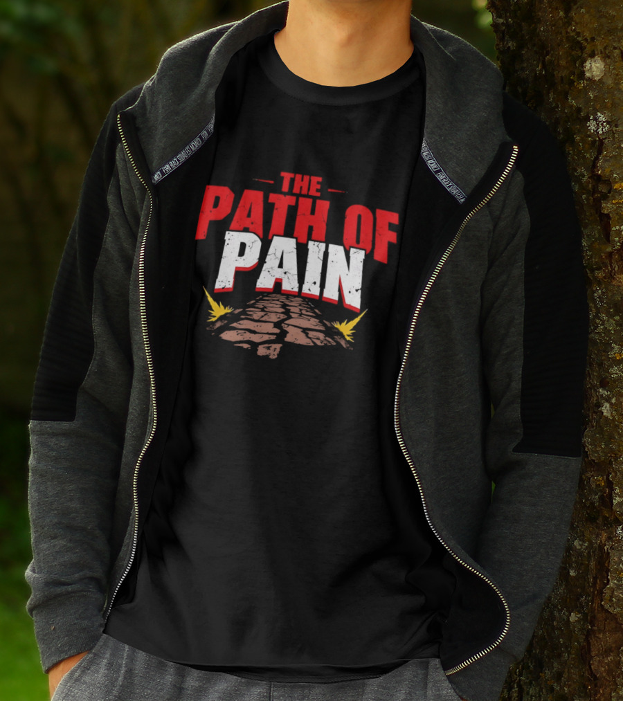 The Path Of Pain Fiery Stone Journey T-Shirt