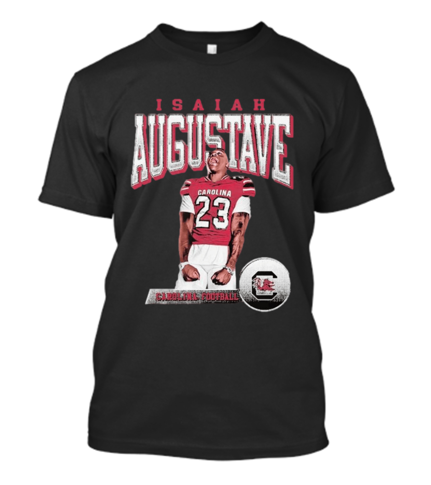 Isaiah Augustave Carolina Football 2026 Player 23 T-Shirt
